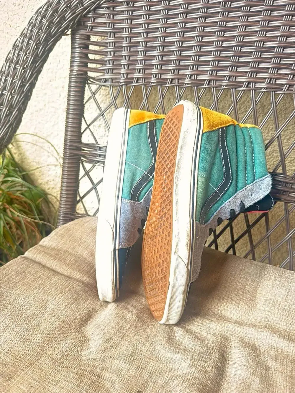 VANS colorful, size 11, slightly used